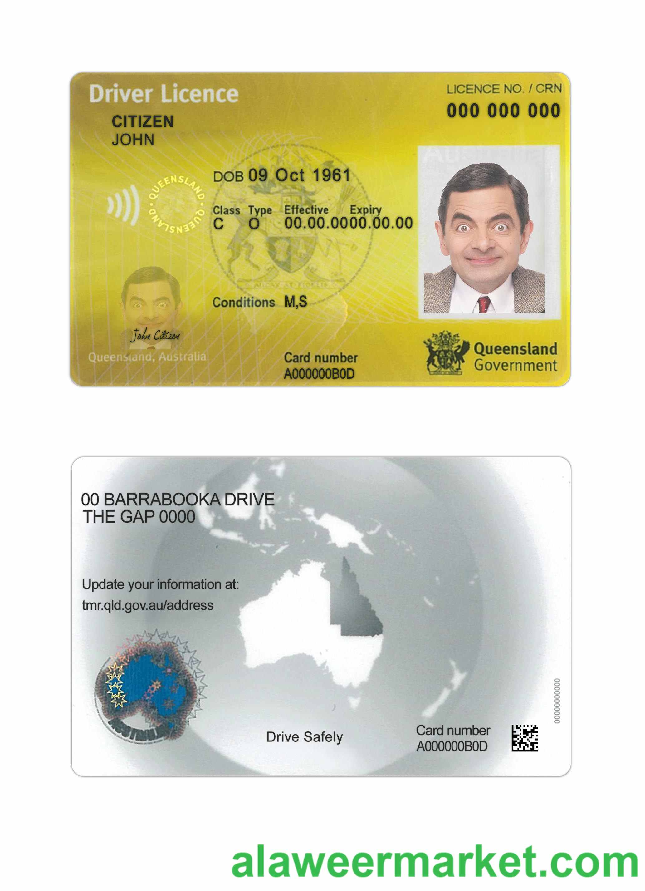 Australia Queensland DL new version